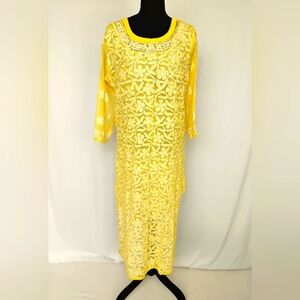 Chikankari Georgette kurta with free inner